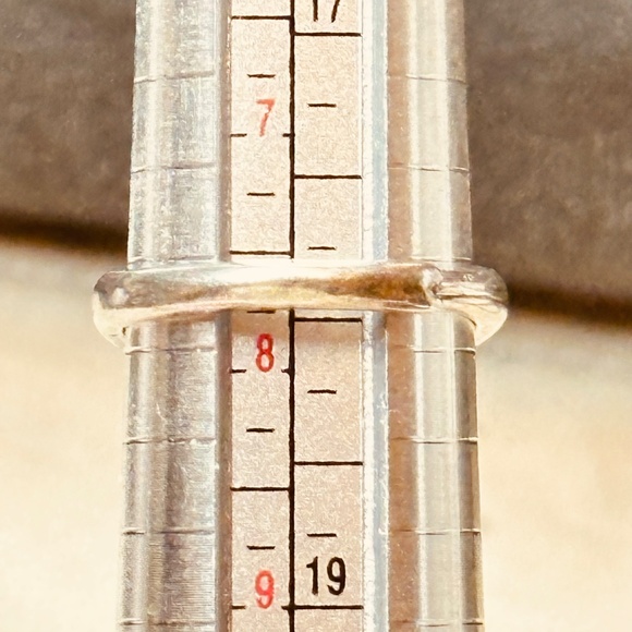 Silver Tone Malachite Poison Ring Oval Stone Vintage - Picture 10 of 14